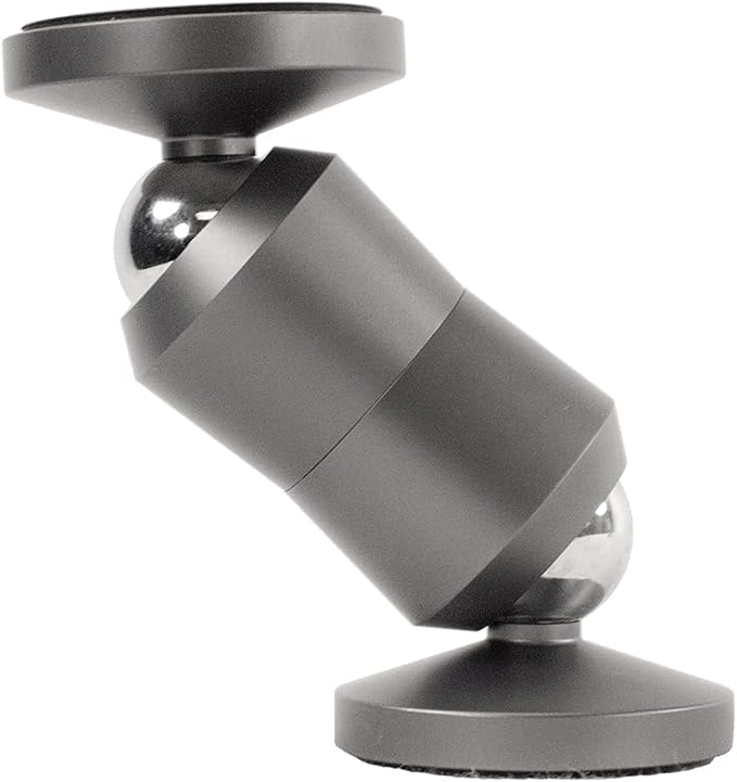 The Original Dual Magnetic Movable Phone Holder and Tablet Mount (Space Grey)