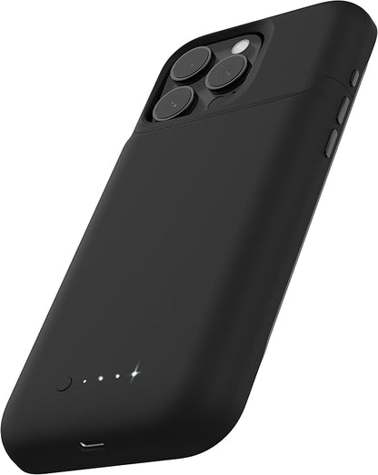 Mophie Juice Pack Battery Case for iPhone 16 Pro Max - Slim Charging Case, Magnetic Back for Wallets & Mounts, +50% Extra Battery Life, Enhanced 6-Foot Drop Protection, Sustainable Material, Black