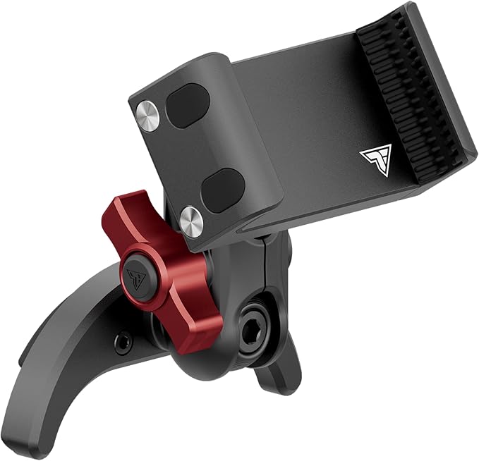 Tackform Link Vent Phone Mount Compatible with 2016-2023 Toyota Tacoma and 2014-2021 Toyota Tundra | Aluminum | Zero Slip, Anti-Scratch | Universal Holder Compatible with iPhone, Galaxy, More | Red