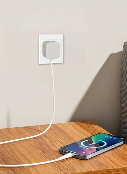 Case for Apple 40W Power Adapter – Soft Silicone Protective Cover for Dynamic Charger,Shockproof Dustproof Charging Block Protector Sleeve[Grey]