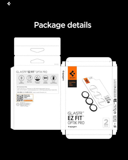 Spigen Camera Lens Screen Protector [GlasTR EZ Fit Optik Pro] Designed for Galaxy S26 [Case Friendly][2 Pack]