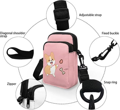 DISNIMO Small Crossbody Bags for Women Trendy Cross Body Cell Phone Shoulder Bags Purses with Adjustable Strap