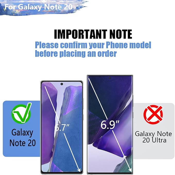 Upgraded Battery Case for Samsung Galaxy Note 20 5G, 6000mAh Rechargeable Extended Battery Charging Charger Case, Add 100% Extra Juice (6.7 Inches) Black