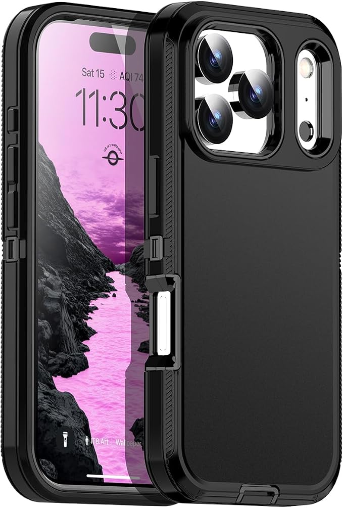 AICase for iPhone 17 Pro Max Case(6.9"),Heavy Duty Drop Protection Full Body Rugged Shockproof/Drop Proof/Dust Proof Military Protective Tough Durable Phone Cover for iPhone 17 Pro Max 2025_32