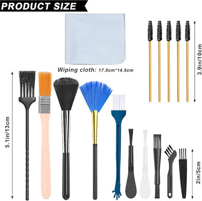 Cell Phone Cleaning Kit, 116 Pcs Speaker Cleaner for iPhone & Android Phones, Phone Screen Charging Port Cleaner, Electronic Cleaning kit, Compatible with Headphones Earbuds Camera USB C Port ipad