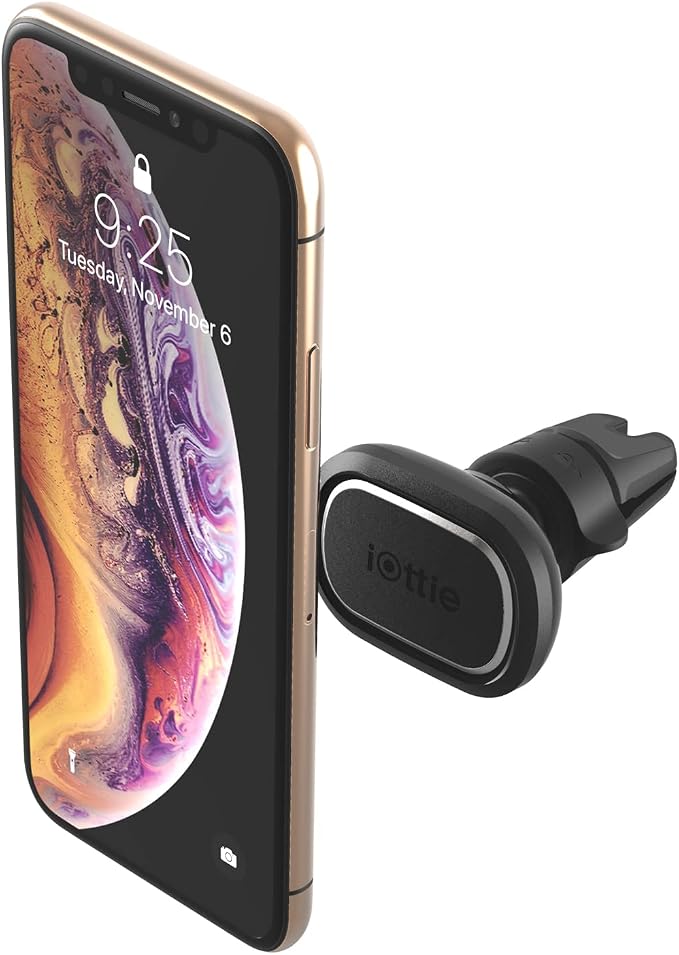 iOttie iTap 2 Magnetic Air Vent Car Mount Holder, Cradle for Samsung Galaxy S22, Google Pixel 7, Motorola Moto G, OnePlus 10, Sony Xperia & Other Android Smartphones & Other Smartphones