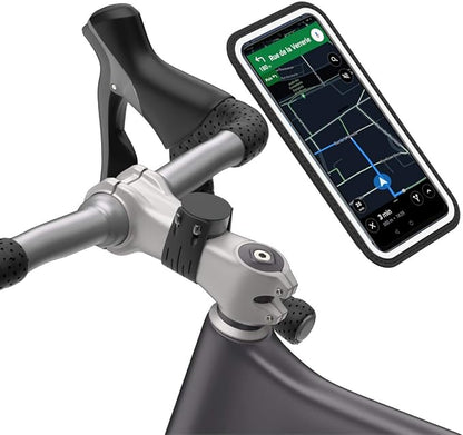 Shapeheart - Magnetic Bike Phone Holder, Anti Vibration, Waterproof Phone Holder for Bike, 360° Orientation