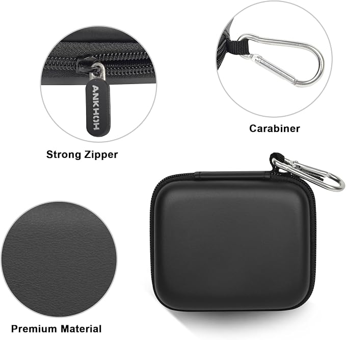 Portable Bank Charger Case for OHOVIV for SABANI for Charmast for VRURC for YILANS for CFIAI for LOVELEDI for RGVOTA for Miday for RONEGN for POIYTL for IAPOS Fast Charging Battery(Black)(2Packs)