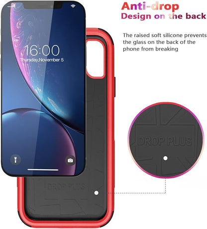 Diverbox for iPhone Xr Case [Shockproof] [Dropproof] [Dust-Proof],Heavy Duty Protection Phone Case Cover for Apple iPhone XR