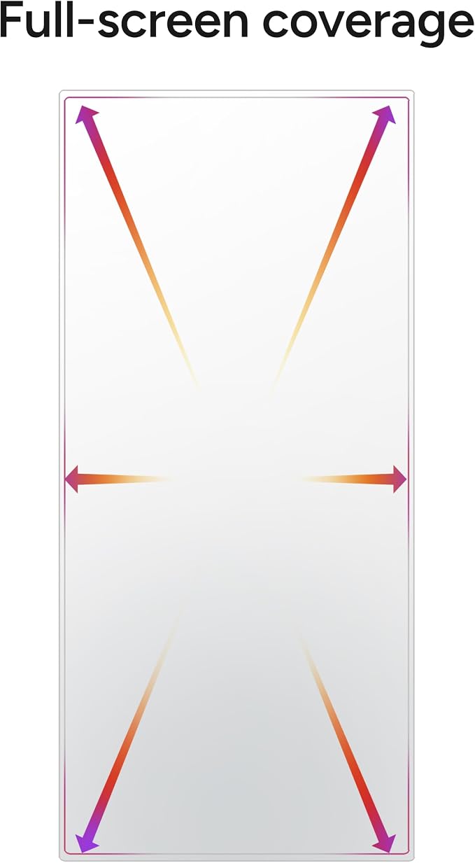 ZAGG Glass XTR4 Samsung Galaxy S25 Ultra Screen Protector - Tempered Glass, 11X Stronger with Graphene, Blue Light Filtering, Anti-Reflective Technology, InvisibleShield, Easy Dust-Free Installation