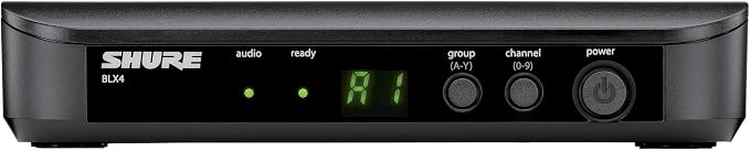 Shure BLX14/CVL Wireless Microphone System - 14-Hour Battery Life, 300 ft Range, UHF | Includes CVL Lavalier Mic, Bodypack Transmitter, Single Channel Receiver | H11 Band (BLX14/CVL-H11)