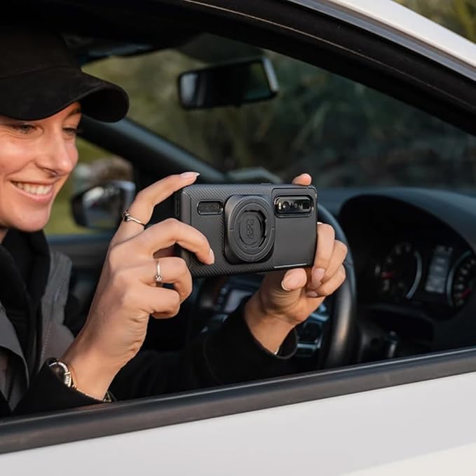 Quad Lock 1" Ball Adaptor Motorcycle Phone Mount Kit with Vibration Dampener and MAG Universal Adaptor