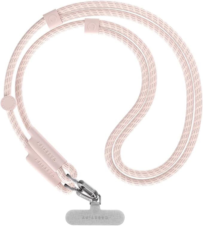 CASETiFY 8mm Double End Cross-body Strap - Blush Pink