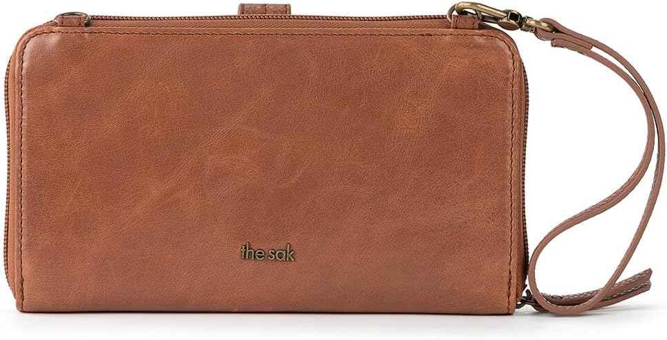 The Sak Iris Smartphone Crossbody Purse - Small Women's Cellphone Bag & Wallet For Everyday- Convertible Wristlet With Zipper