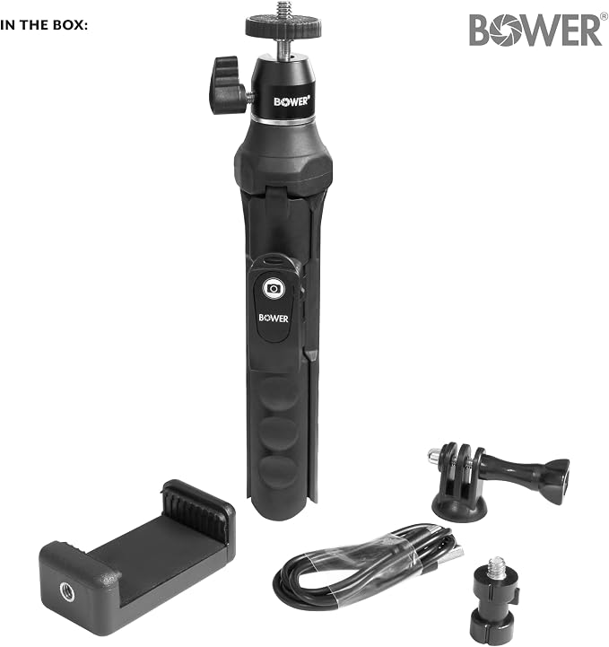 Bower Multipod 6-in-1 Tripod Selfie Stick with Remote Shutter for Smartphones