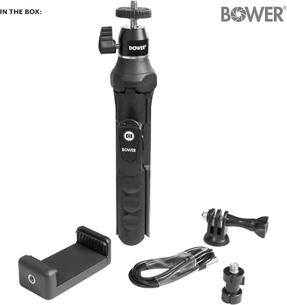 Bower Multipod 6-in-1 Tripod Selfie Stick with Remote Shutter for Smartphones