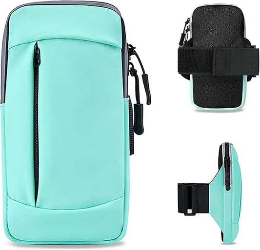Phone Holder for Running Armband Women Men Kids Arm Bag,Armband Cell Phone Holder for iPhone 15 14 13 12 11 Pro Max Xs Xr X 8 7 6 Plus SE Mini Galaxy Ultra S24 Note Sports Gym Arm Band Pouch