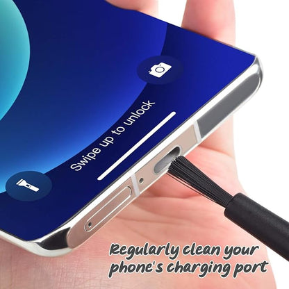 USB C Dust Plug Type C Anti Dust Plugs Cover USB C Dust Cover Type C Charging Port Protector with Cleaning Brush for iPhone 15 Samsung GalaxyGoogle Pixel Moto G TCL UMIDIGI OnePlus Nord (30Pcs)