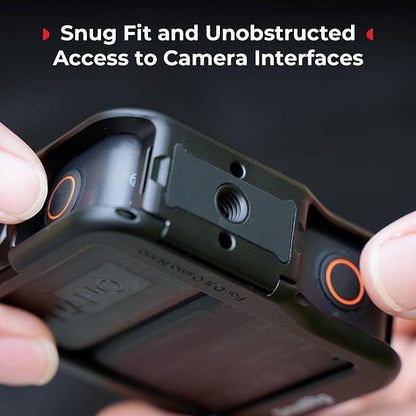 SmallRig Full Cage for DJI Osmo Nano, Aluminum Case Protective Frame Mount, One-Touch Unlocks Expansion Housing Shell for OSMO Nano, with Cold Shoe and 1/4"-20 Threaded Holes