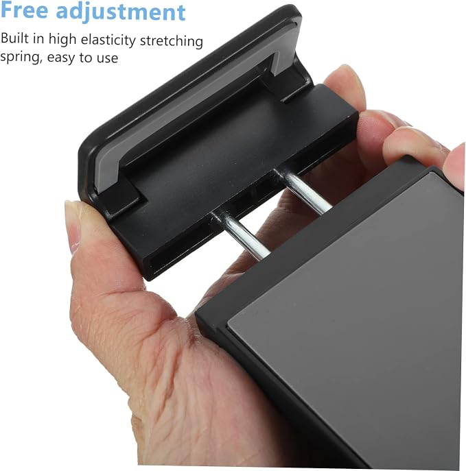 Angoily Adjustable Tablet Holder Phone Mount for Backseat Compatible with Tablets and Phones Rotation Easy Install for Travel