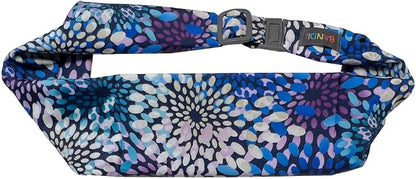 BANDI Plus Size Fanny Pack for Women - Travel-Ready Pocket Belt with Secure Hidden Money & Running Belt for Phone, Passport, Keys, & Medical Devices, Adjustable Fit, Comfortable (Kiku)