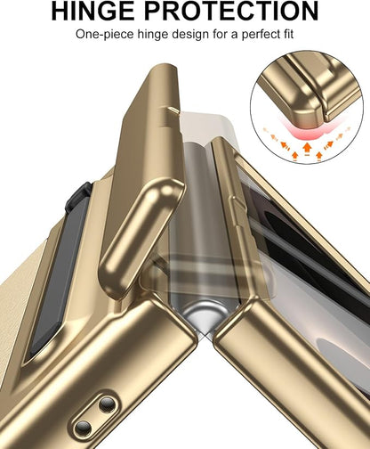 Galaxy Z Fold 8 Wide Case with S Pen Holder & Stylus, Full Body Hinge Case | Galaxy Z Fold 8 & Fold 8 Wide Case with HD Screen Protector, Shockproof Protection Cover, Phone Case mit Hinge & S Pen Stylus