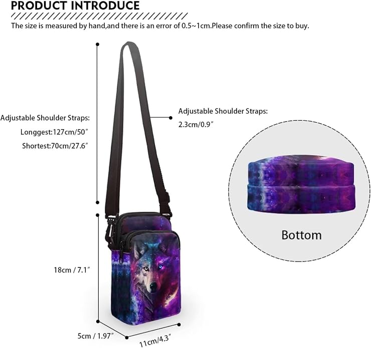 DISNIMO Small Crossbody Bags for Women Trendy Cross Body Cell Phone Shoulder Bags Purses with Adjustable Strap