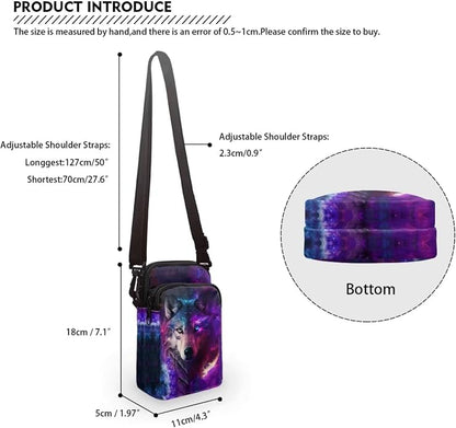 DISNIMO Small Crossbody Bags for Women Trendy Cross Body Cell Phone Shoulder Bags Purses with Adjustable Strap