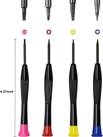 22 Piece Professional Electronics Opening Pry Screwdriver Set Multiple Functions Tool Repair Kit, for Cellphone iPhone Laptops Tablets Pry Open Replace Screen Battery and More