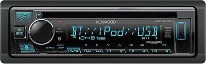KENWOOD KDC-BT35 CD Receiver, Bluetooth,Alexa Built-in, Front USB & AUX, Variable Illumination, SiriusXM Ready, Spotify, Pandora Link for iPhone or Android Phone | Plus SXV300V1 SiriusXM Tuner
