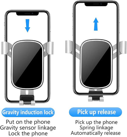 LUNQIN Car Phone Holder for Toyota Corolla 2020 2021 2022 2023 2024 2025 2026 and Corolla Cross 2022-2026 Auto Interior Accessories Cell Phones Mount Mobile Cradle Cellphone Charging Navigation Stand
