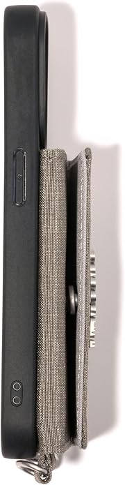 Baggallini On The Go iPhone Card Case Crossbody - Lightweight iPhone Case Designed for iPhone 13, iPhone 14, iPhone 15 and iPhone 15 Pro