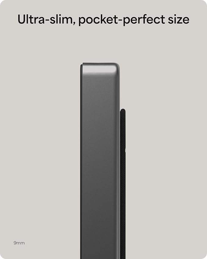 Mophie Powerstation Wireless Slim with Stand 10,000mAh Power Bank – MagSafe Compatible, 15W Qi2-Certified, 30W USB-C PD Fast Charging, Slim Battery Pack for iPhone, Android, Travel & Airplane Use