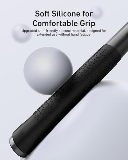TELESIN 60" Selfie Stick for GoPro, Portable Extended Vlog Invisible Pole for GoPro Hero 13 12 11 DJI Action 6 5 4 DJI Osmo Nano/360 Insta360 X5 X4 Handheld Monopod for Travel, Action Camera Accessory