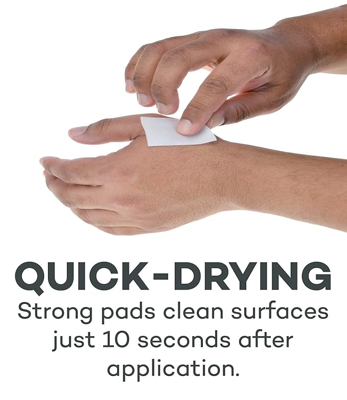 Dealmed Alcohol Prep Pads – 100 Count Large Latex-Free Gamma Sterilized Antiseptic Wipes, Wound Care Products for First Aid Kits, Home, and Medical Facilities (Pack of 2)