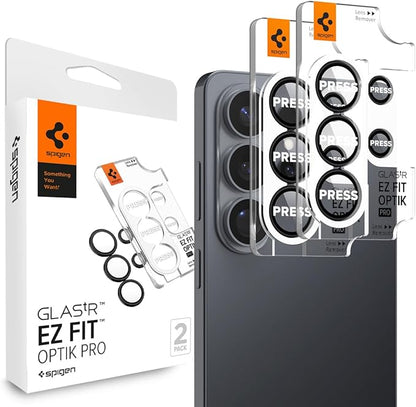 Spigen Camera Lens Screen Protector [GlasTR EZ Fit Optik Pro] Designed for Galaxy S26 Ultra [Case Friendly][2 Pack]