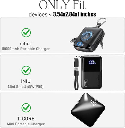 Case for citicr 10000mAh(P007) for T-CORE Mini 10000mAh for INIU Mini 10000mAh(P50) - Hard Protective Travel Carrying Storage Case