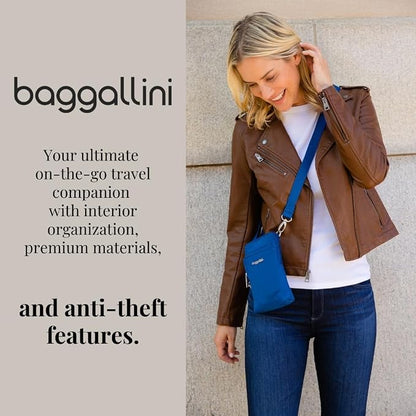 Baggallini Women's Securtex Anti-theft Activity Crossbody Bag