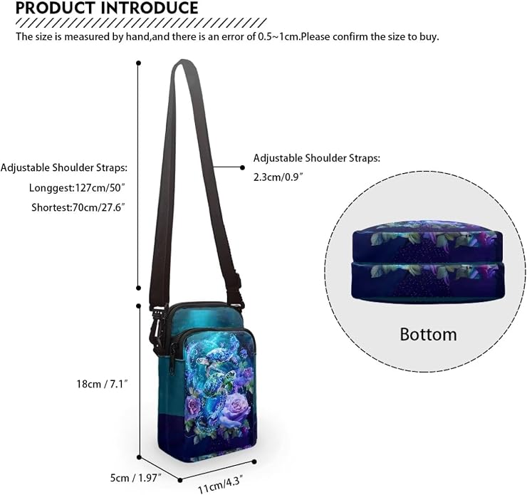 DISNIMO Small Crossbody Bags for Women Trendy Cross Body Cell Phone Shoulder Bags Purses with Adjustable Strap
