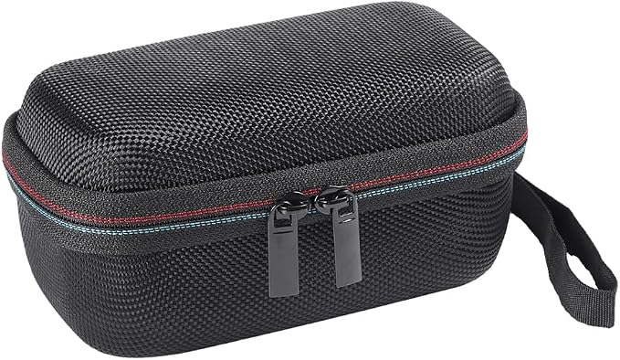Portable Charger Carrying Case for Anker Prime 200W Portable Charger EVA Hard Travel Case for 20000 mAh Power Bank Shockproof Portble Battery Charger Storage Bag, Black, Modern