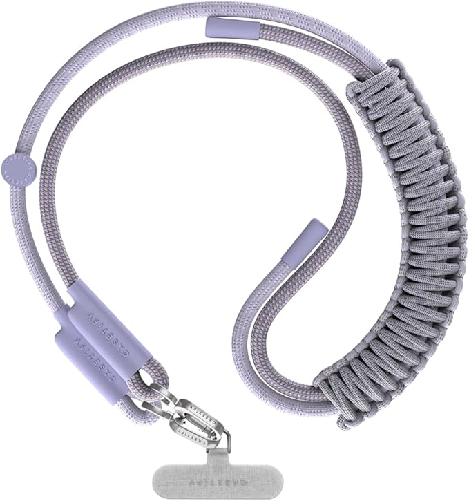 CASETiFY 8mm Braided Cross-body Strap - Periwinkle