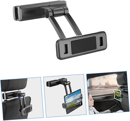 Homoyoyo Tablet Holder for Car Headrest Phone Mount for Backseat Compatible Devices Stable and Secure Design Protective Hooks for Family Travel