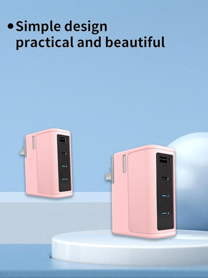 Compatible with CUKTECH 15 140W USB C Charger,UYRUREL Premium Sillence Material,Shock-Absorbing and Anti Drop Protection Soft Shell,Pink