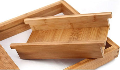 Bamboo Bathtub Tray, Expandable Bath Tray Multifunctional Drain Bath Shelf Caddy Tray Bathtub Storage Rack Bath Tub Tray Table for Candle Towel Book Wine Phone Shower