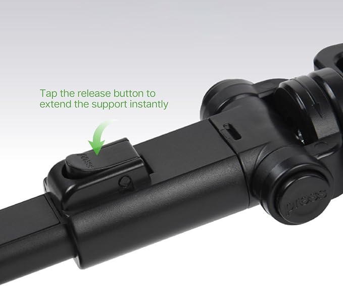 Phone Holder Rear View Mount Adjustable Phone Holder Auto Rear Headrest Mount Bracket Retractable Phone Accessories