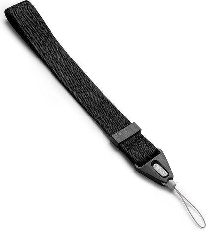 Ringke Hand Strap [Phone Wrist Strap] Designed for Camera Strap and Phone Strap, Adjustable Sturdy Universal Lanyard Compatible with Camera and Phone Case - Lettering Black 2