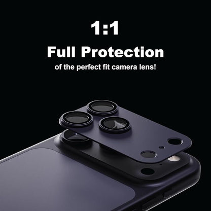 for iPhone 17 Pro Camera Lens Protector, 2 Pack | Aerospace-Grade Aluminium with [ Automotive-Grade Spray Paint Craft ] | Anti-Glare Sapphire Glass | Colour-Matched Finish Pacific Blue
