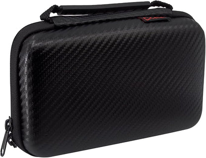 Cellet Hard EVA Case for External Hard Drive, Power Bank, Smartphones, Mesh Pockets (BLACK)