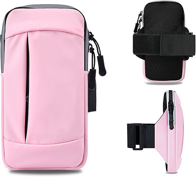 Phone Holder for Running Armband Cell Phone Holder for iPhone 15 14 13 12 11 Pro Max Xs Xr X 8 7 6 Plus SE Mini Galaxy Ultra S24 Note 20 Arm Bands Fit Exercise Workout Bag Women Kids Pouch
