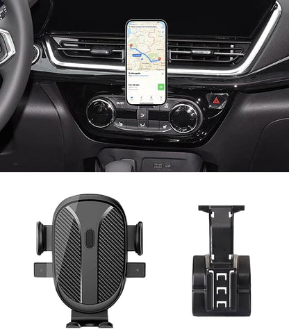 Car Phone Holder for Chevy/Chevrolet Trax 2024 2025 2026 Accessories(LS,1RS LT,2RS,ACTIV) Dash Mount Cell Phone Holder for Most Smartphones Custom Auto Interior Accessories One-Hand Operation